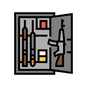 gun safe icon