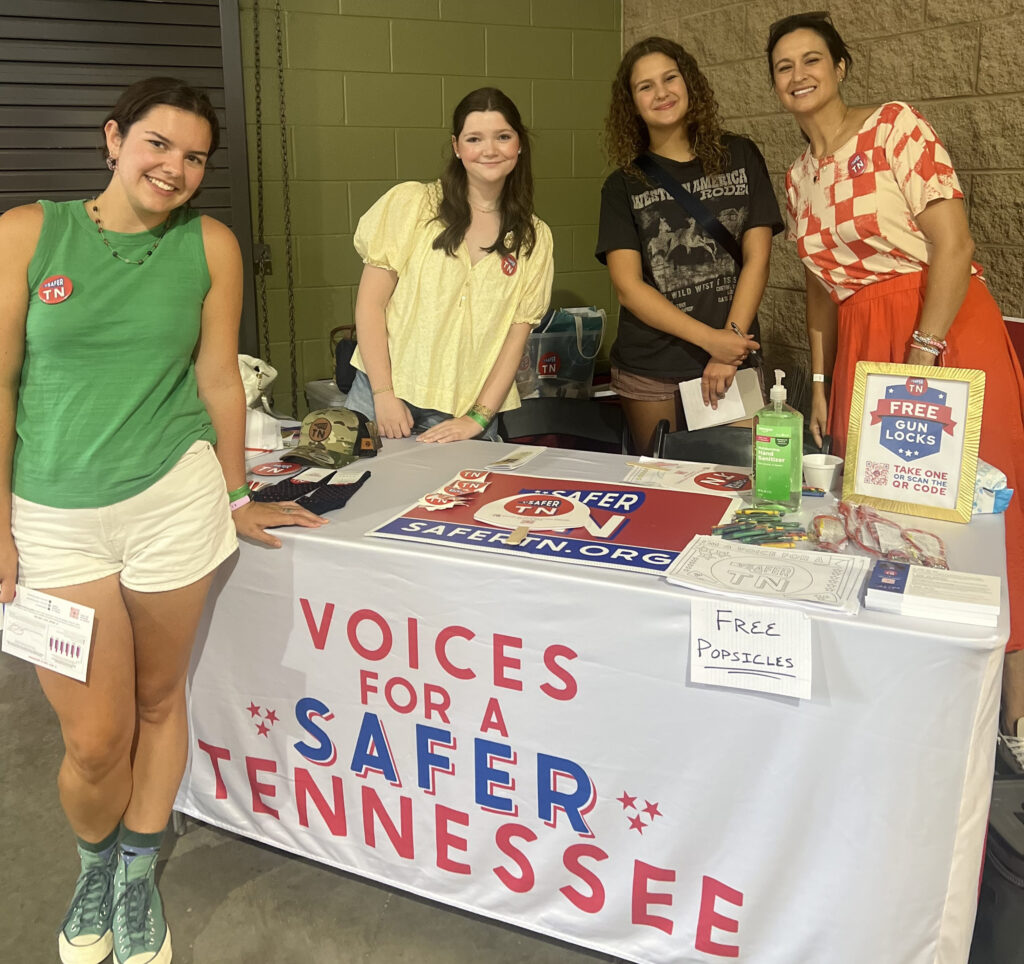 Staff members at the Williamson County Fair