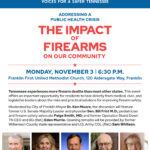 Addressing a Public Health Crisis: The Impact of Firearms on Our Community