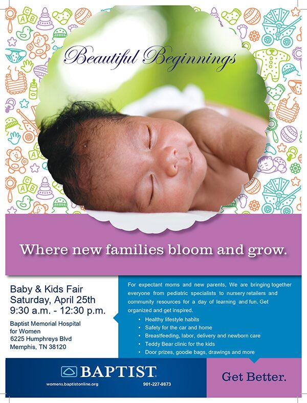 Baptist Memorial Hospital for Women Baby Fair