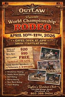Taylor’s Ruritan Club Annual Rodeo