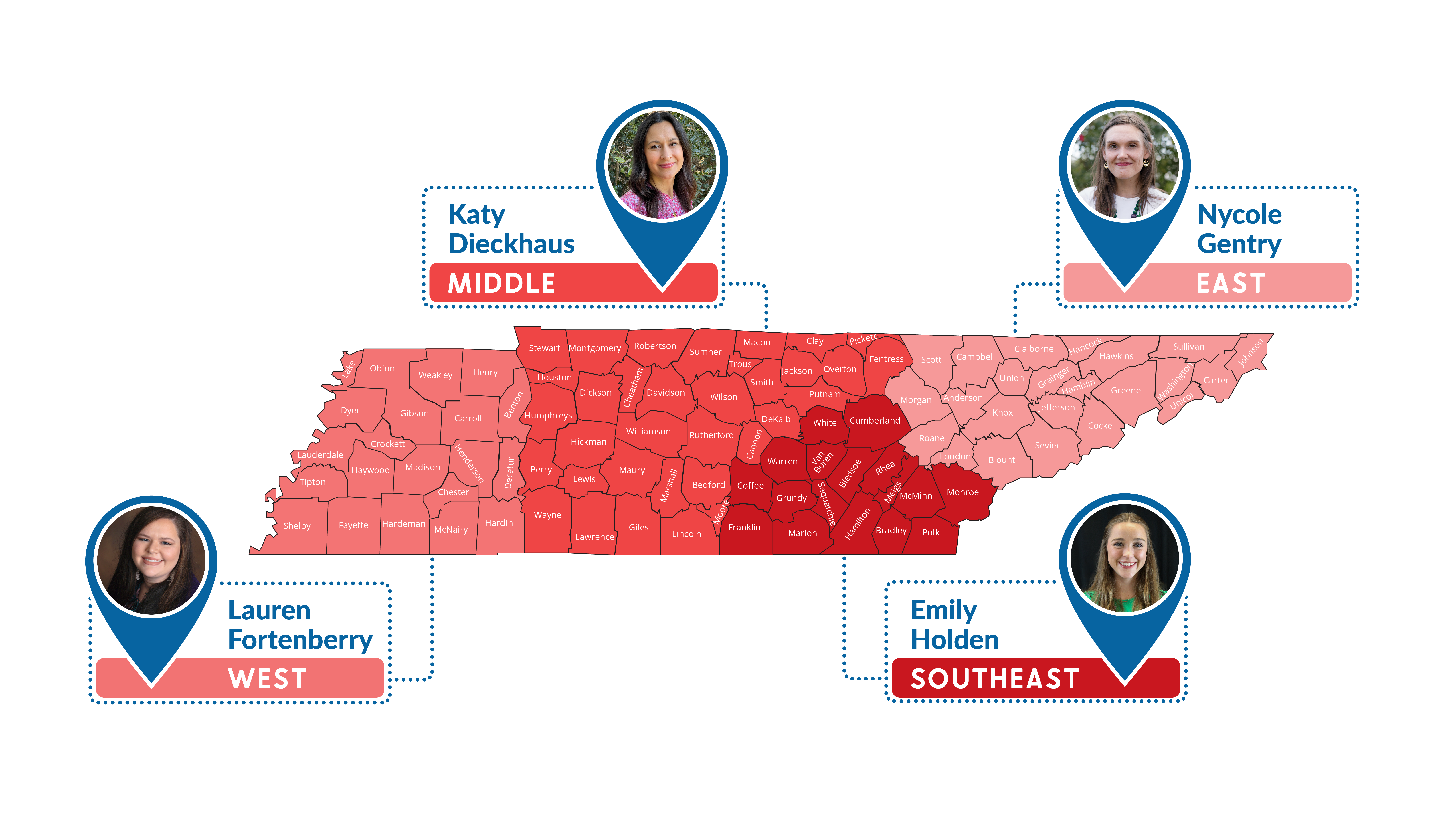 Coalition Coordinator Map