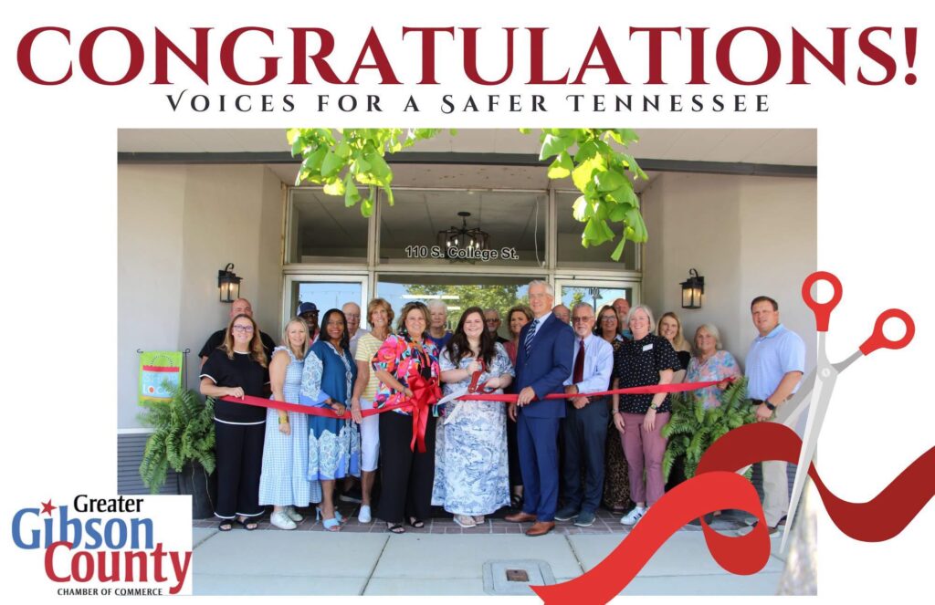 Congrats image from the Gibson County Chamber of Commerce