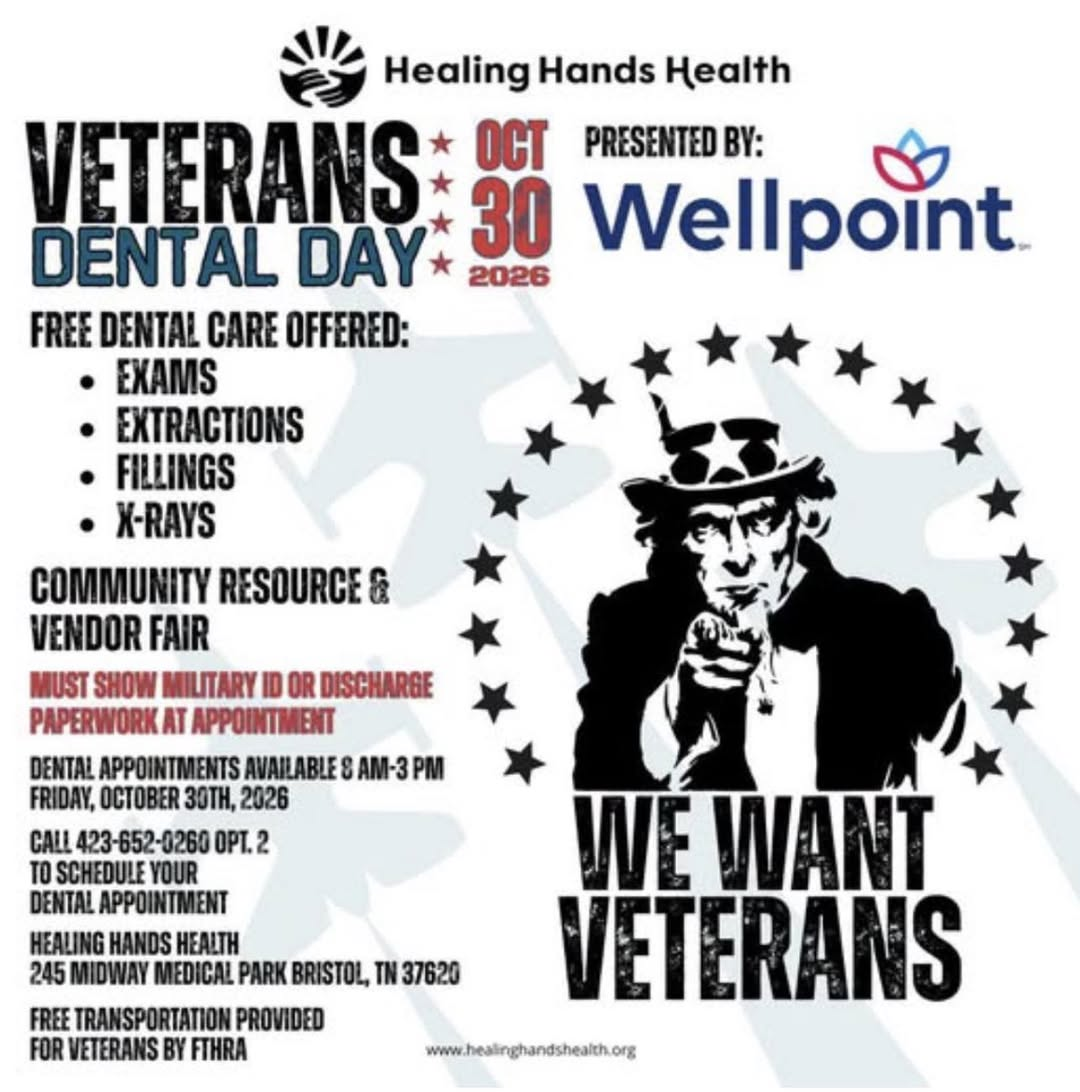 Healing Hands Health Veterans' Dental Day