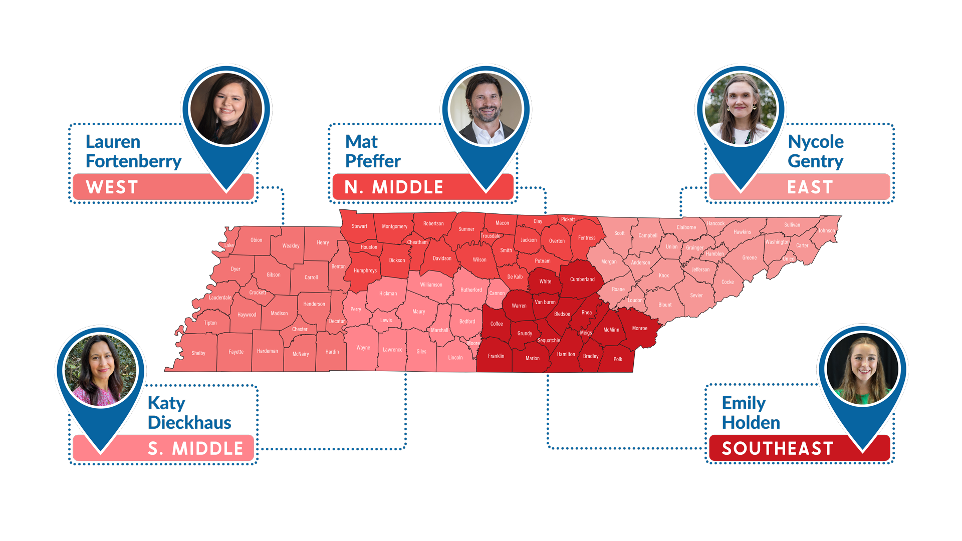 Regional Coordinator Map