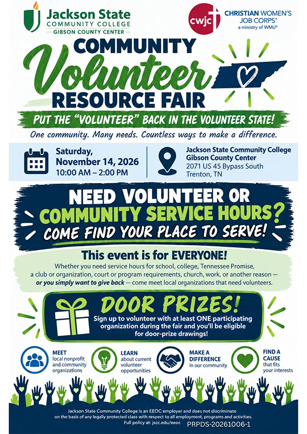 Community Volunteer Resource Fair