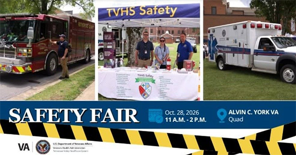 VA Tennessee Valley Healthcare System (TVHS) 2026 Safety Fair